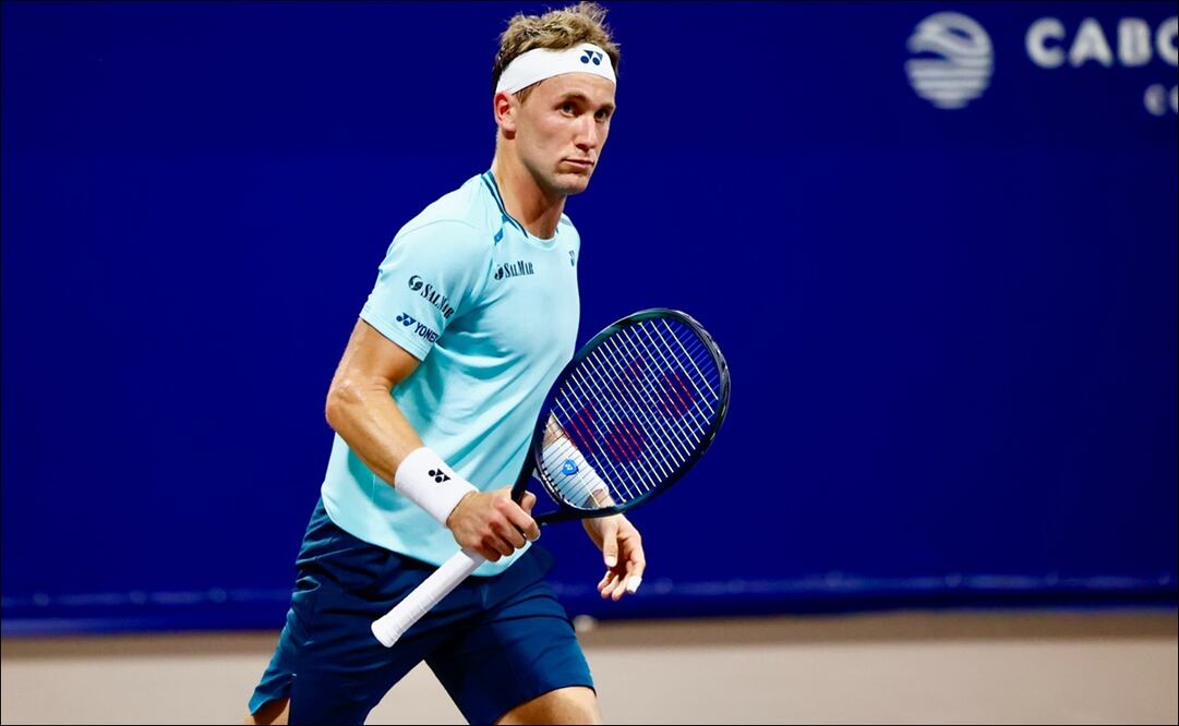 Casper Ruud está en las semifinales de Los Cabos / Foto: Cortersía MEXTENIS