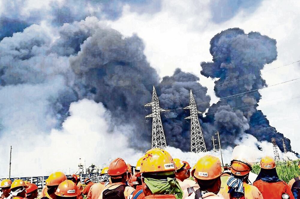 El 20 de abril se registró una estallido en la planta Clorados III. Según trabajadores, habían denunciado irregularidades desde semanas atrás (ARCHIVO EL UNIVERSAL)