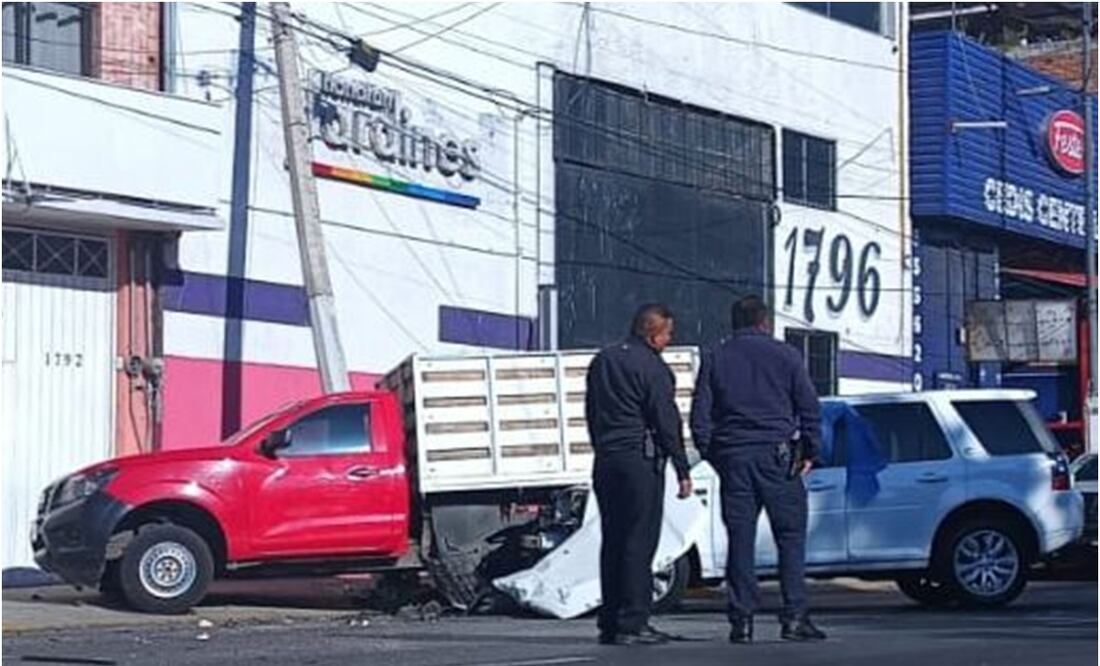 Balacera en la colonia Martín Carrera. Foto: Especial