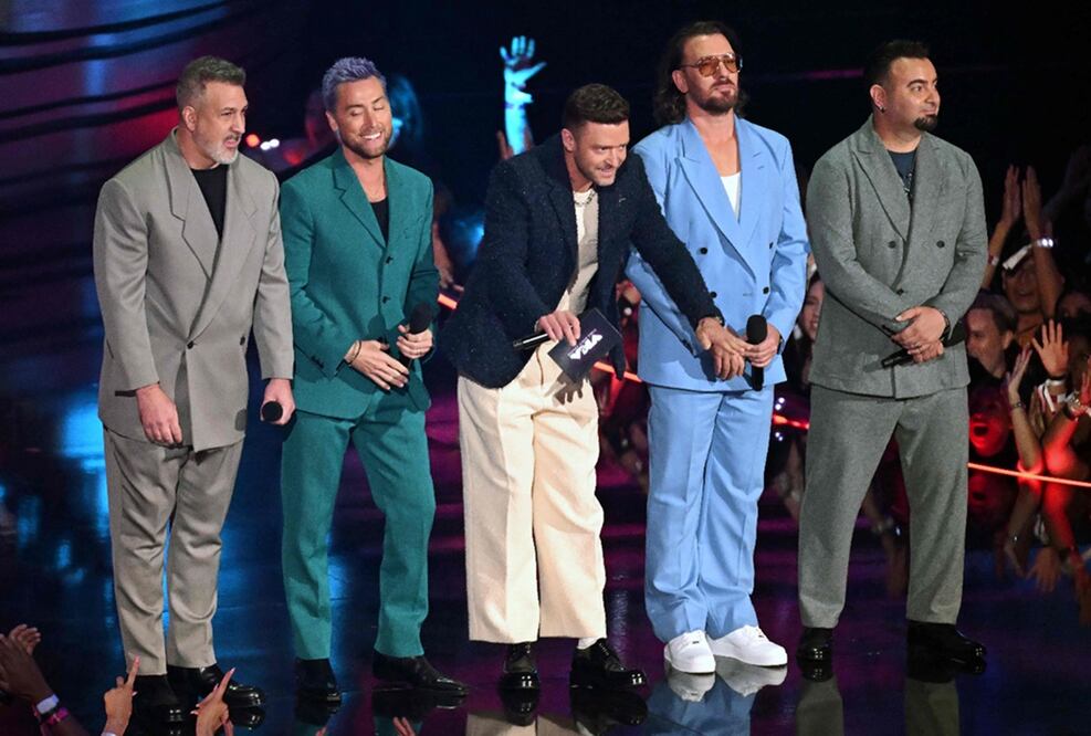 NSYNC fue una banda de pop que se formó en 1995 y se separó en 2002.
Foto: AFP