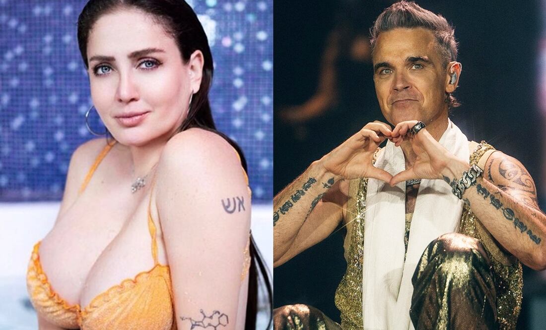 Celia Lora es una ferviente admiradora de Robbie Williams.
Fotos: Instagram