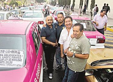 Taxistas anuncian serie de bloqueos