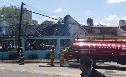 Se incendia restaurante ‘El Sinaloense’ en Tlalnepantla