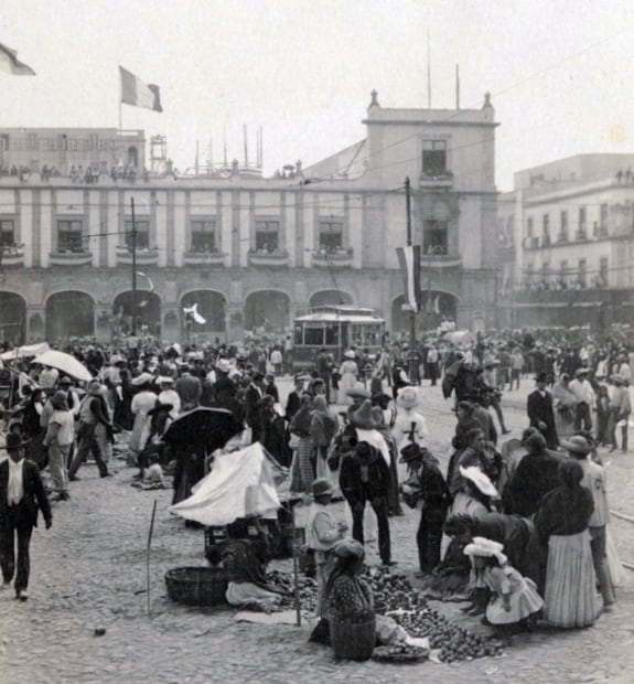 Así era un día en la capital hace más de 100 años