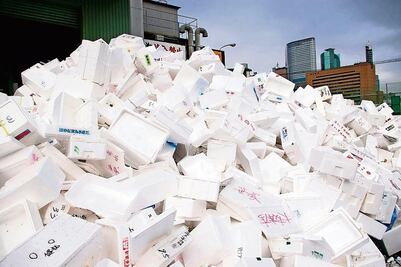 Espuma biodegradable para sustituir al unicel