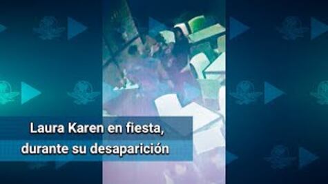 Laura Karen estuvo en un bar, no desaparecida, según muestra video