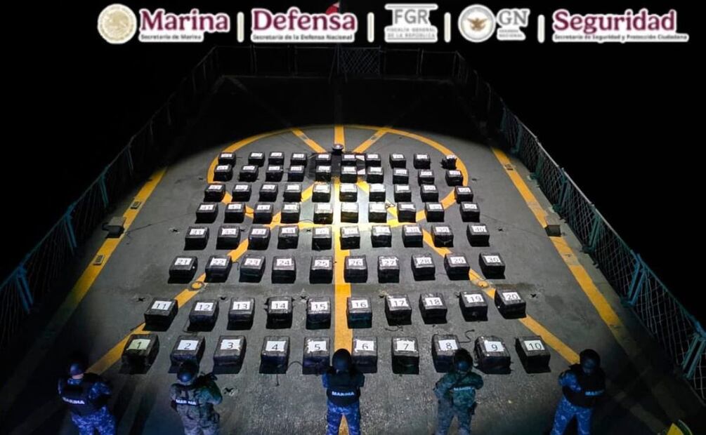 Incautación de cocaína en Acapulco. 09 de marzo de 2026. Foto: Especial