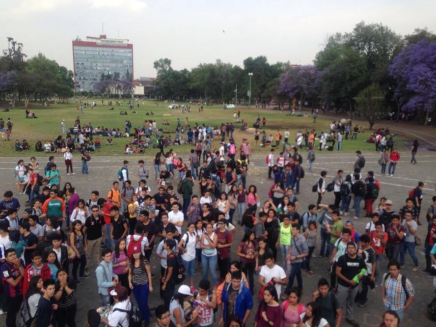 Concluye mitin de politécnicos en CU