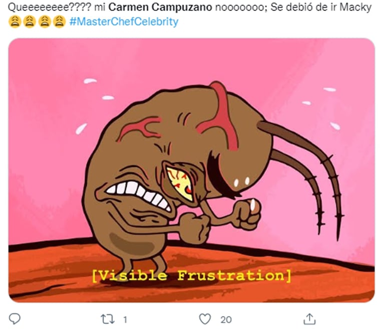 MasterChef Celebrity: Los mejores memes no perdonan la salida de Carmen Campuzano 