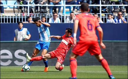 Héctor Moreno, titular en la derrota de la Real Sociedad