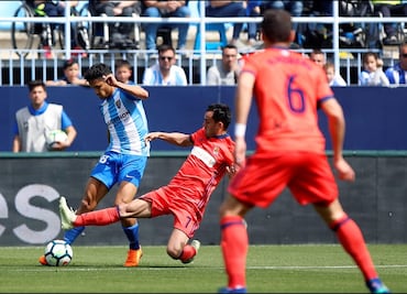 Héctor Moreno, titular en la derrota de la Real Sociedad