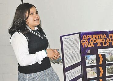 A sus 16 años, desarrolla bebida para combatir diabetes