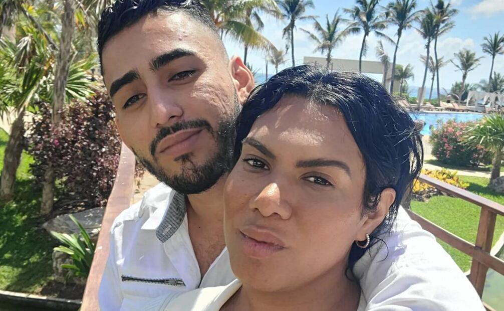 Kimberly de "Las Perdidas" y Óscar Barajas. Foto: Instagram