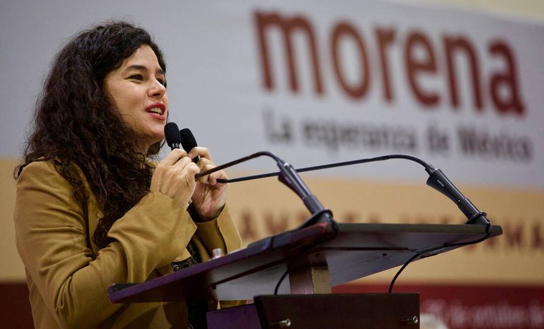 Luisa María Alcalde, dirigente Nacional de Morena. Foto: Especial