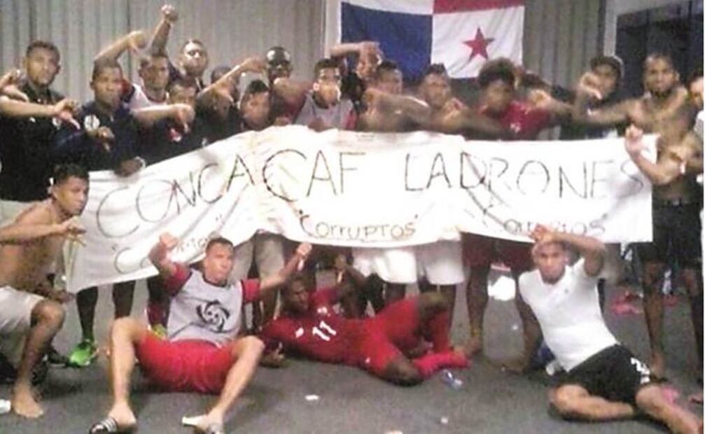 Los jugadores panameños llamaron "ladrones" y "corruptos" a la Concacaf - Foto: Archivo