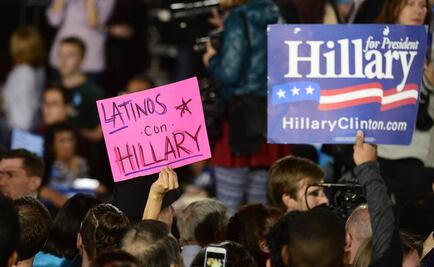 Latinos, con Clinton en 12 estados bisagra 