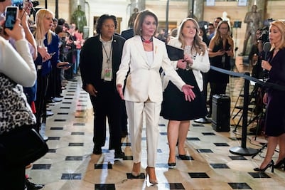 Pelosi se retira de la vida política; dejó huella en el Congreso