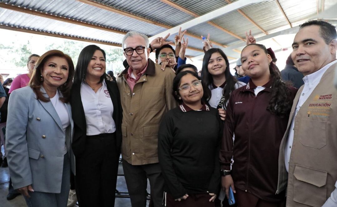 La Beca Rita Cetina para estudiantes en Sinaloa está en la Constitución, es un derecho garantizado: Rubén Rocha Moya. Foto: Especial