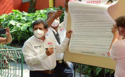 El candidato Matías Nazario presenta plan emergente contra inseguridad en Cuernavaca