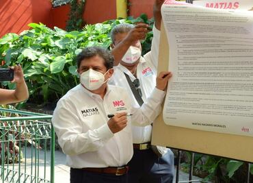 El candidato Matías Nazario presenta plan emergente contra inseguridad en Cuernavaca
