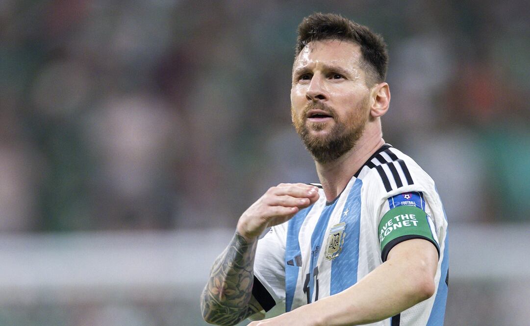 Lionel Messi en el partido contra México - FOTO: Imago7