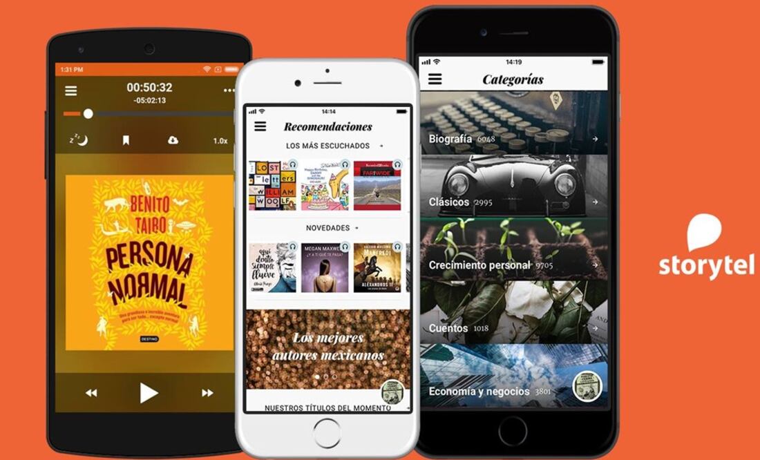 Storytel is available for both iOS and Android devices - Photo: Taken from Storytel's Facebook page
