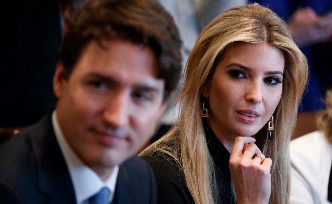 Las miradas que la hija del presidente de EU, Ivanka Trump, le dedicaba al primer ministro de Canadá Justin Trudeau, no pasaron desapercibidas ante las cámaras
