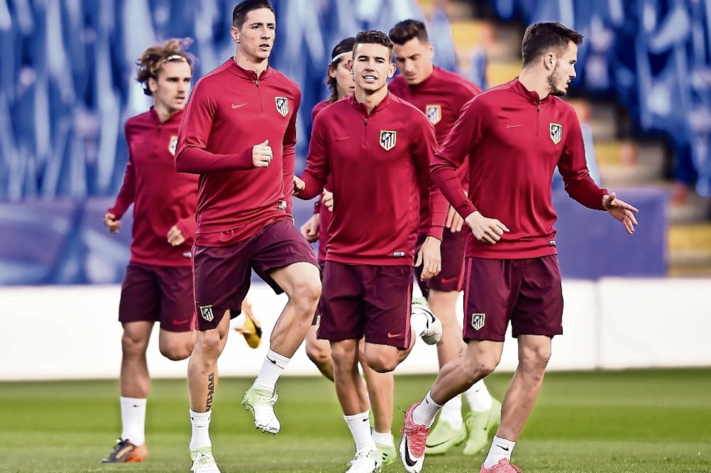 El Atleti intentará finiquitar el duelo de visita con el equipo inglés. (HANNAH MCKAY. EFE)