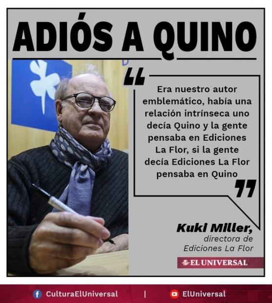 "Bajo la máscara del humor, Quino reflexionó sobre la condición humana"