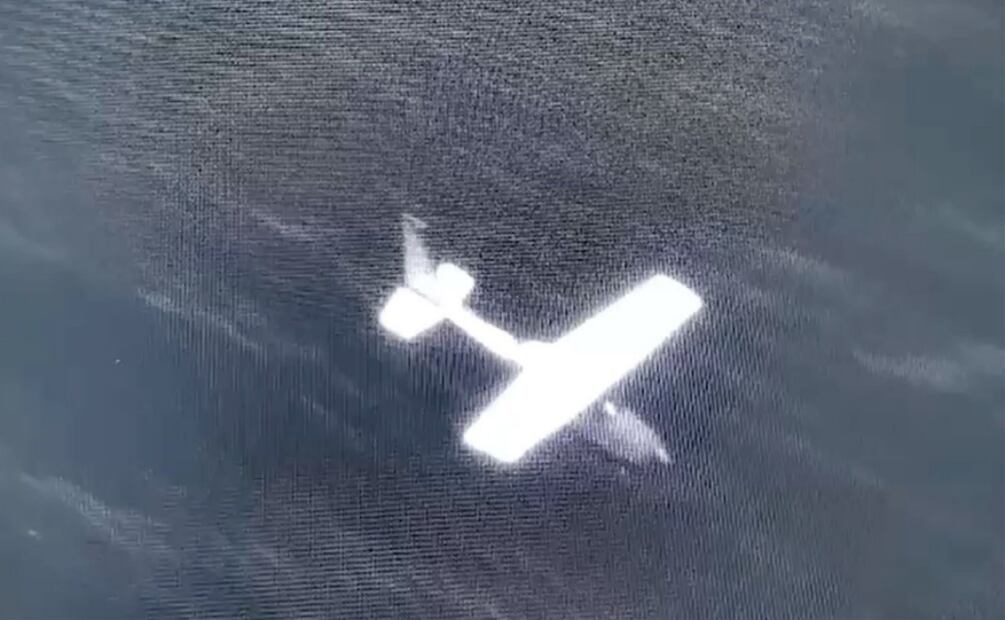 Aeronave clandestina en Oaxaca. Foto: Tomada de la cuenta de X de @OHarfuch