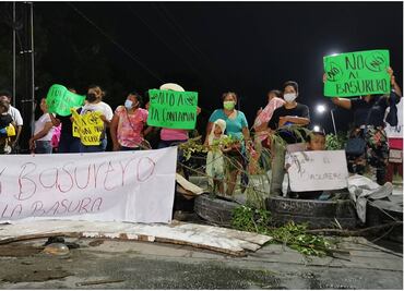 Frenan vertedero de basura en Cancún; juez emite resolución