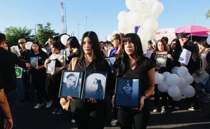 Tarde de tristeza, luto y dolor: Universitarios y familias de Hermosillo marchan para exigir justicia tras tragedia en Waldo’s