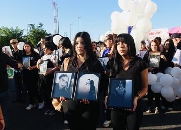 Tarde de tristeza, luto y dolor: Universitarios y familias de Hermosillo marchan para exigir justicia tras tragedia en Waldo’s