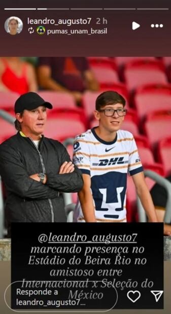 Leyenda de la Liga MX acude de 'incógnito' a ver el triunfo de México en Brasil