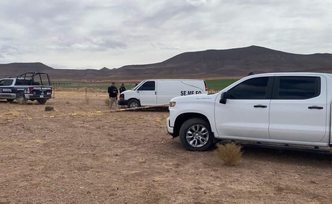 Enfrentamiento deja un policía muerto y uno lesionado en Casas Grandes, Chihuahua (03/04/2025). Foto: Especial