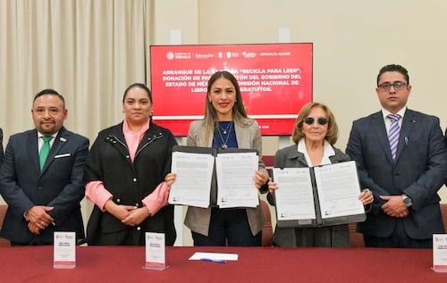 Edomex entrega 155 toneladas de papel y carbón para libros; es de los estados con mayor aportación a la campaña "Recicla para Leer"