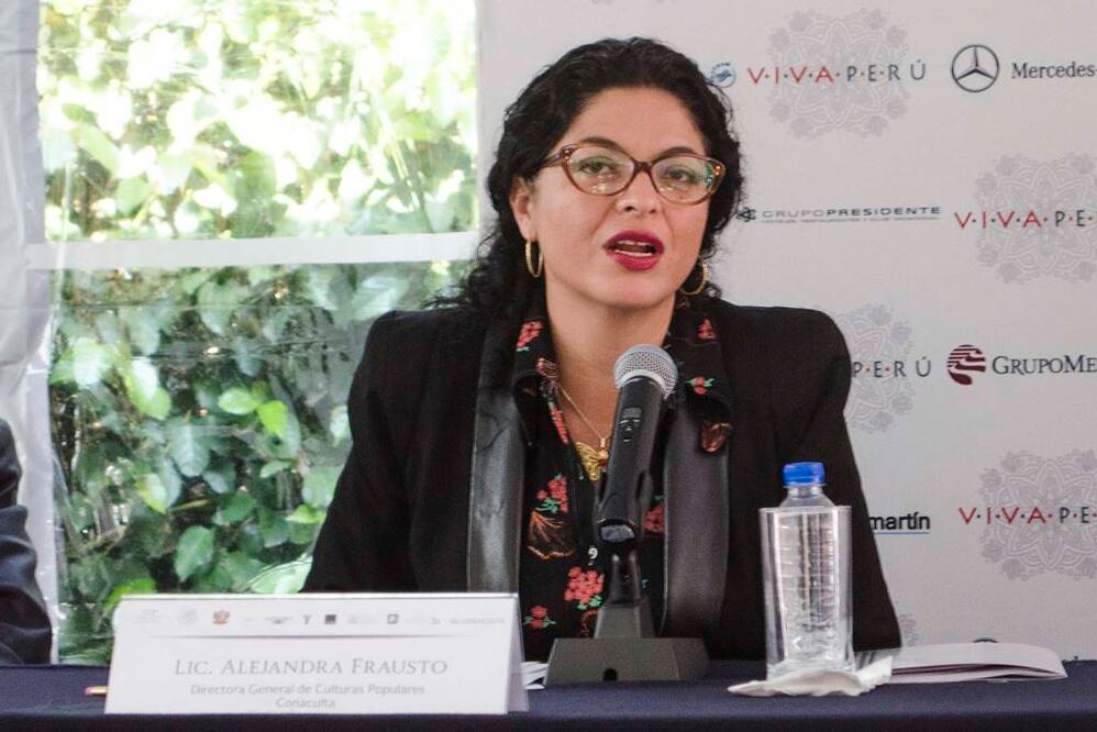 En la foto: Alejandra Frausto, directora de Culturas Populares, Indígenas y Urbanas de la Secretaría de Cultura (ARCHIVO. EL UNIVERSAL)