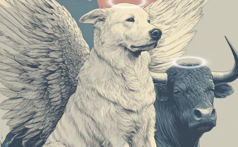 La perrita “Nube” murió corneada por un toro en un evento taurino Aguascalientes (06/09/2025). Foto: PETA / Especial