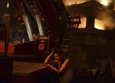 Incendio en El Cairo deja al menos 70 heridos