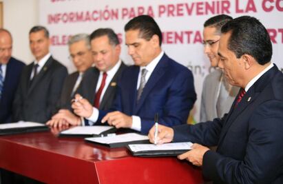 Firman en Michoacán Programa para prevenir delitos electorales