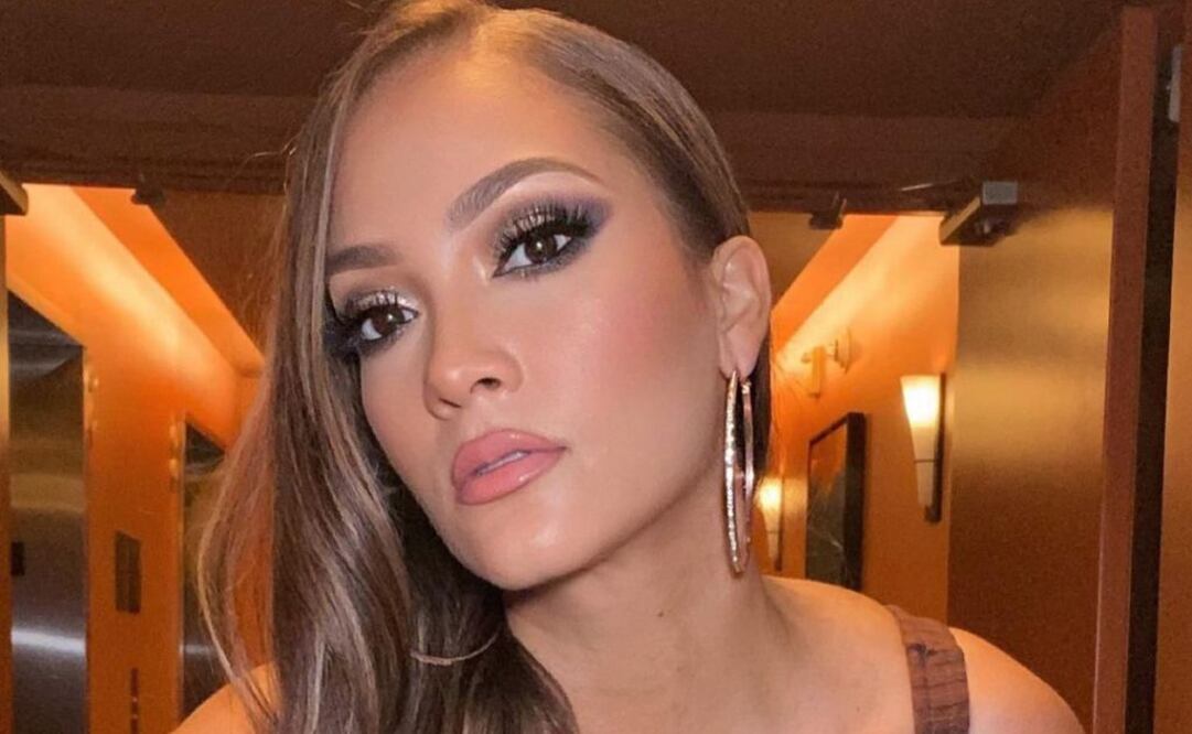 La doble dominicana de Jennifer Lopez se llama Eve. Fuente: Instagram @pocaeve
