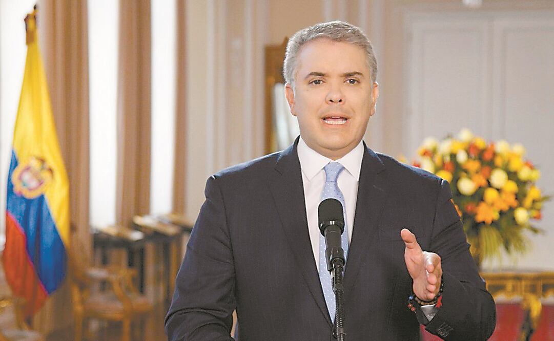 Iván Duque. Foto: EFE