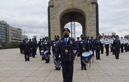 Policía Auxiliar celebra 80 años de servicio