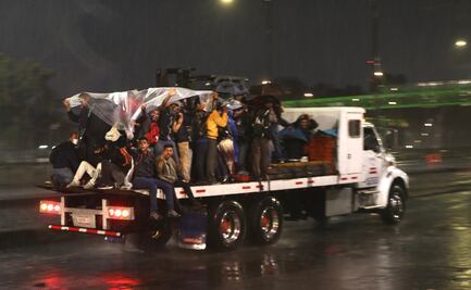 Fundación de Tenochtitlan, marcha por la Paz e inundaciones, entre las fotos de la semana