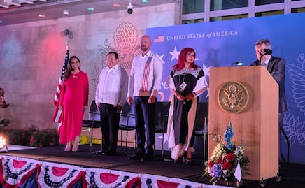 Cónsul de EU en península de Yucatán celebra 250 años de independencia de la Unión Americana; asegura que con México hay cooperación contra drogas y armas