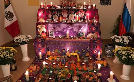 La tradición del Día de Muertos viaja a Rusia