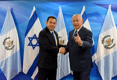 Guatemala se convierte en el segundo país en abrir embajada en Jerusalén