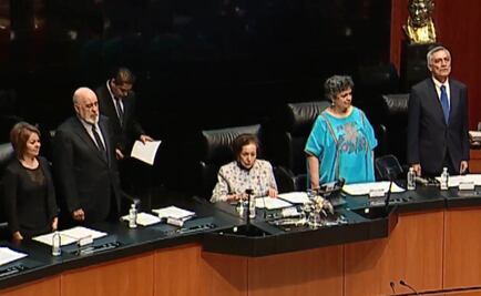 Inicia sesión constitutiva del Senado de la República