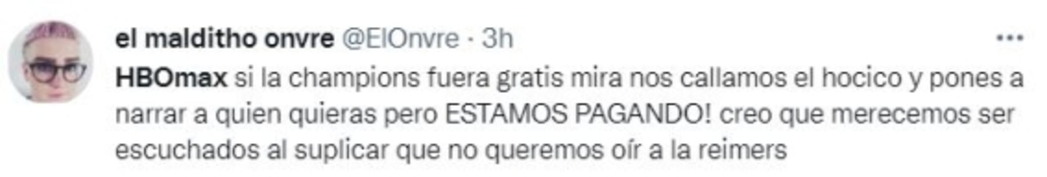 Aficionados se quejan de la transmisión de la final de la Champions League