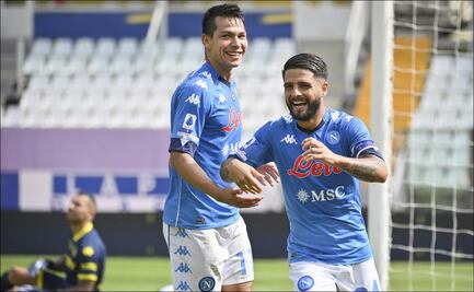 El 'Chucky' Lozano, titular en la victoria del Napoli sobre Parma